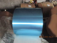 Largura de alumínio azul/dourada da tira 0.095MM do estoque da aleta vária para o condicionador de ar