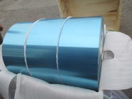 Largura de alumínio do estoque 0.12mm da aleta do condicionador de ar vária com azul/o dourado