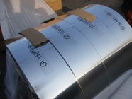 Folha de alumínio industrial da têmpera H22 para a espessura do estoque 0.13mm da aleta largura de 50 - de 1250mm
