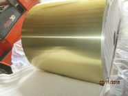 A cor dourada da cola Epoxy da liga 8079 revestiu a folha de alumínio do condicionador de ar para o finstock com os 0.152mm (0.006&quot;) espessura