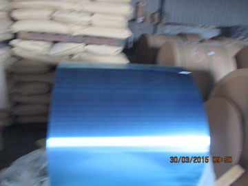 Alloy 1100, temper H24 Blue Hydrophilic Aluminium Foil for finstock with 0.105MM thickness