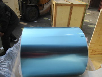 Fin Stock Colorful Epoxy Coated Aluminum Foil 0.095MM With Various Width